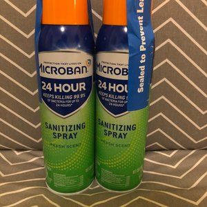 2 Count Microban Spray